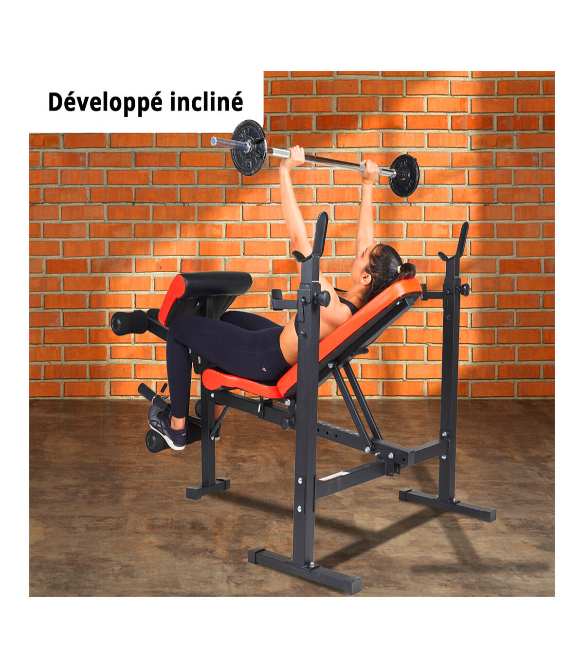 Banc de musculation multi-positions pliable et inclinable - Pro Max 4/5