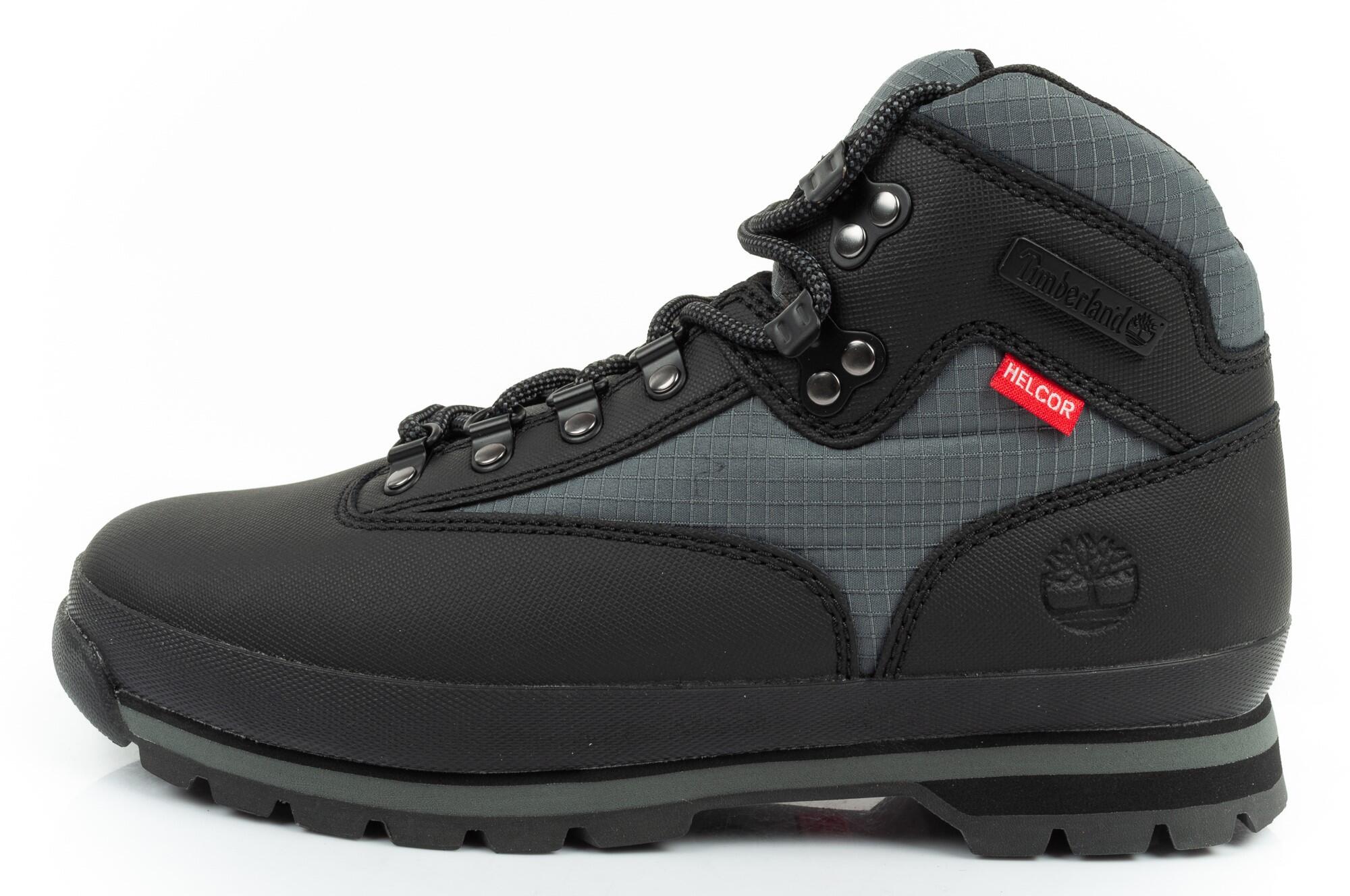 Bota Timberland Euro Hiker Mid Lace Up Boot Jet Black para homem [TB0A64ZH015] 2/7