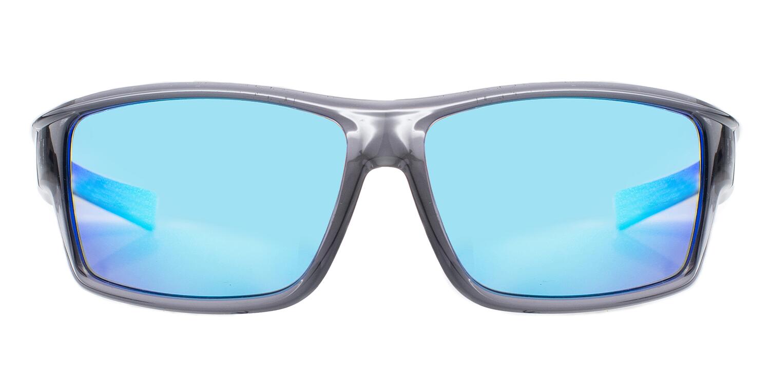 Lunettes de soleil de sport FOIL Gris, CX Polarisés BLEU cat.3- MUNDAKA 2/4
