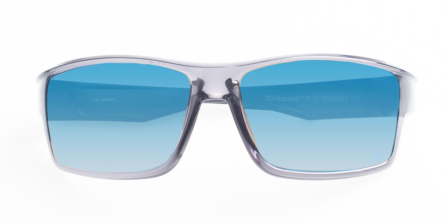Lunettes de soleil de sport FOIL Gris, CX Polarisés BLEU cat.3- MUNDAKA 4/4