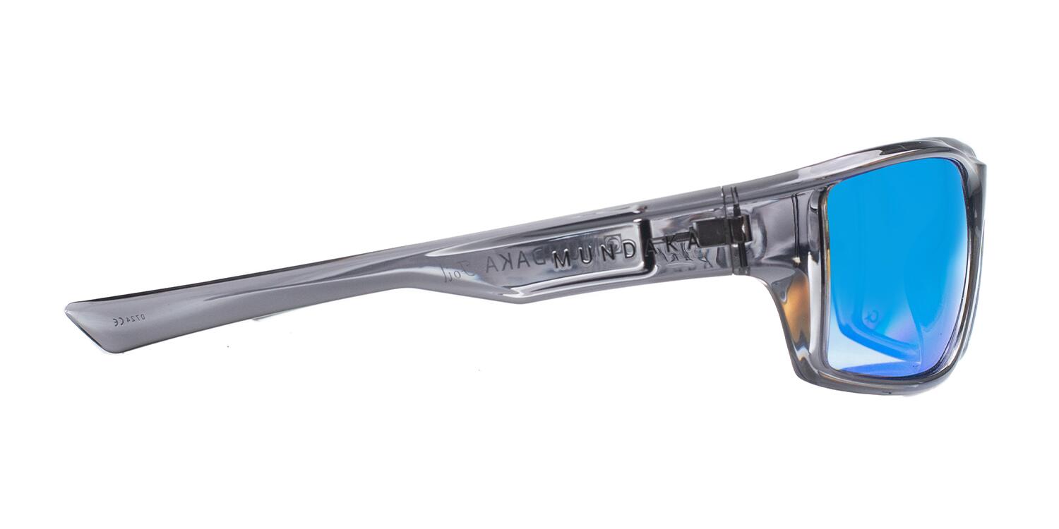 Lunettes de soleil de sport FOIL Gris, CX Polarisés BLEU cat.3- MUNDAKA 3/4
