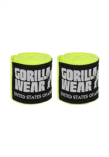 Boxing Bandes pour les mains - Jaune - 2.5m