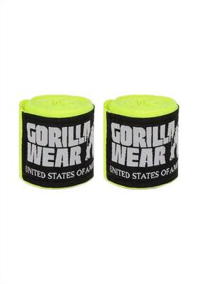Boxing hand wraps - geel