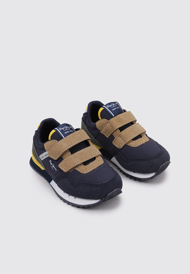 Zapatillas Deportivas Niños Pepe Jeans LONDON CLASS BK Azu 2/5