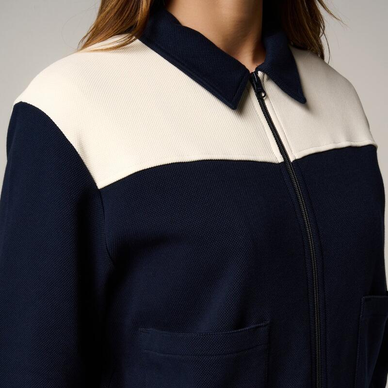 Teddy Heritage femme Roland-Garros - Marine et écru