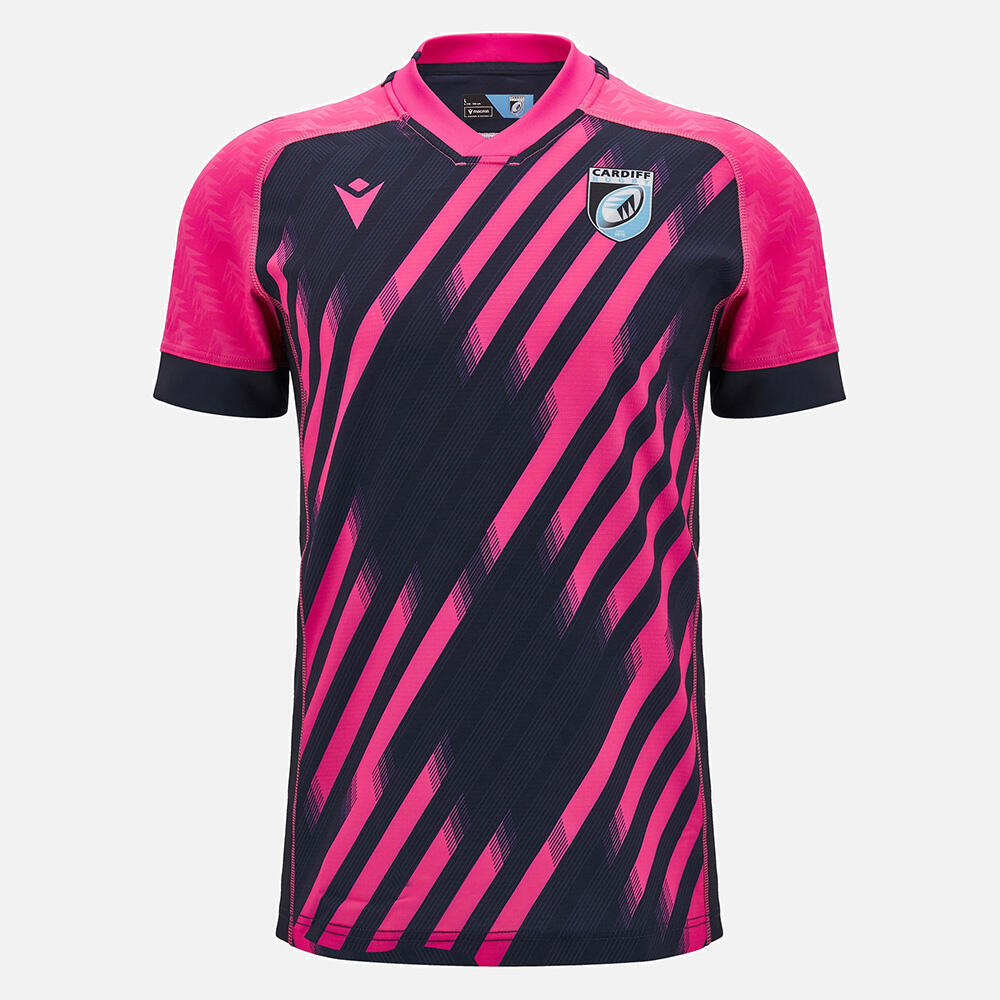 MACRON Trainingsshirt Cardiff Rugby 24/25 Roze