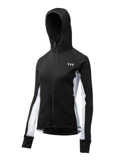 TYR Alliance Victory Warm Up Jacket voor dames - Zwart
