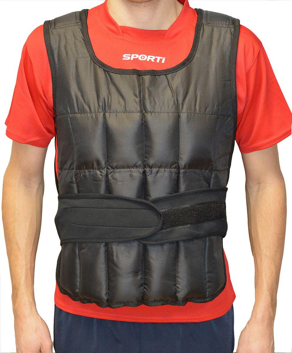 Chaleco lastrado de 10 kg Sporti 1/2