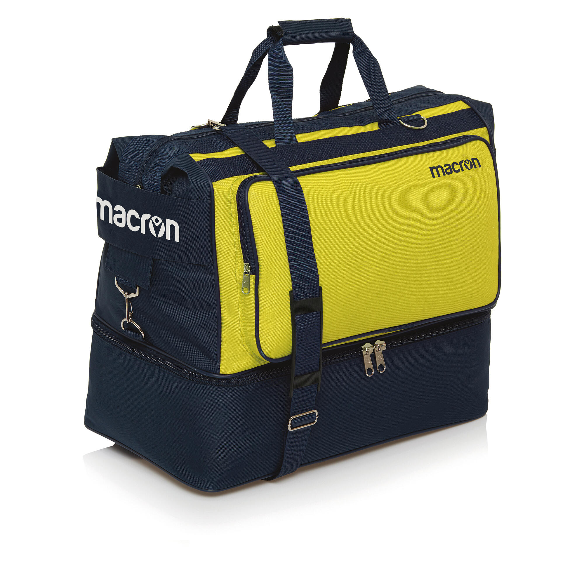 Macron - Sac De Sport Topeka Large Macron Marine-jaune - Sac De Sport - Bleu - Decathlon