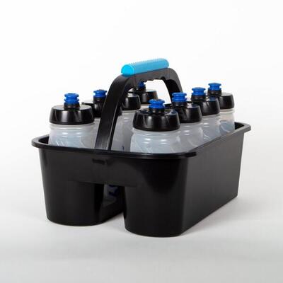 Porta-bottiglie piccolo modello pro + 8 bottiglie Prestoglas