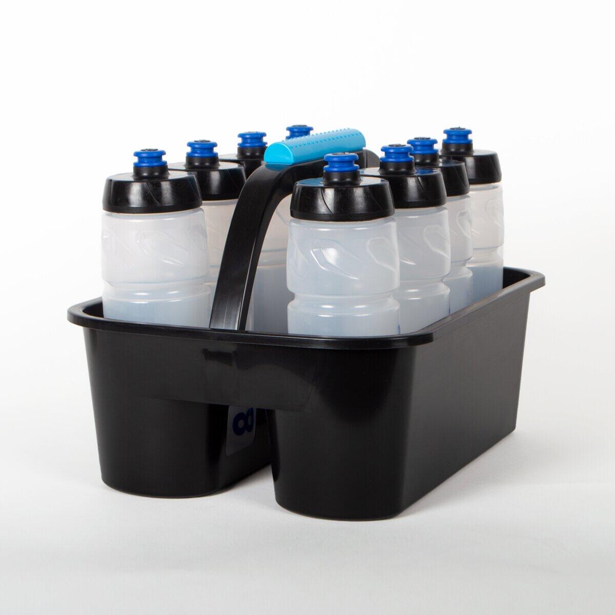 Sporti France - Sporti Porte Bouteilles Pro Petit Modele + 8 Bouteilles 800 Ml - Gourde - Taille Unique - Decathlon