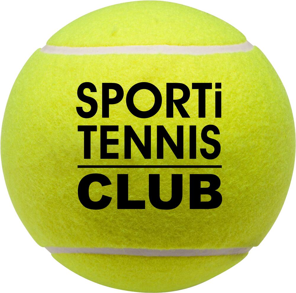 TUBE DE 3 BALLES DE TENNIS CLUB Sporti 2/3