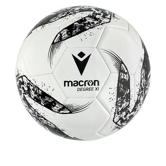 Macron Degree XI Trainingsball - Größe 3 - Weiß/Schwarz