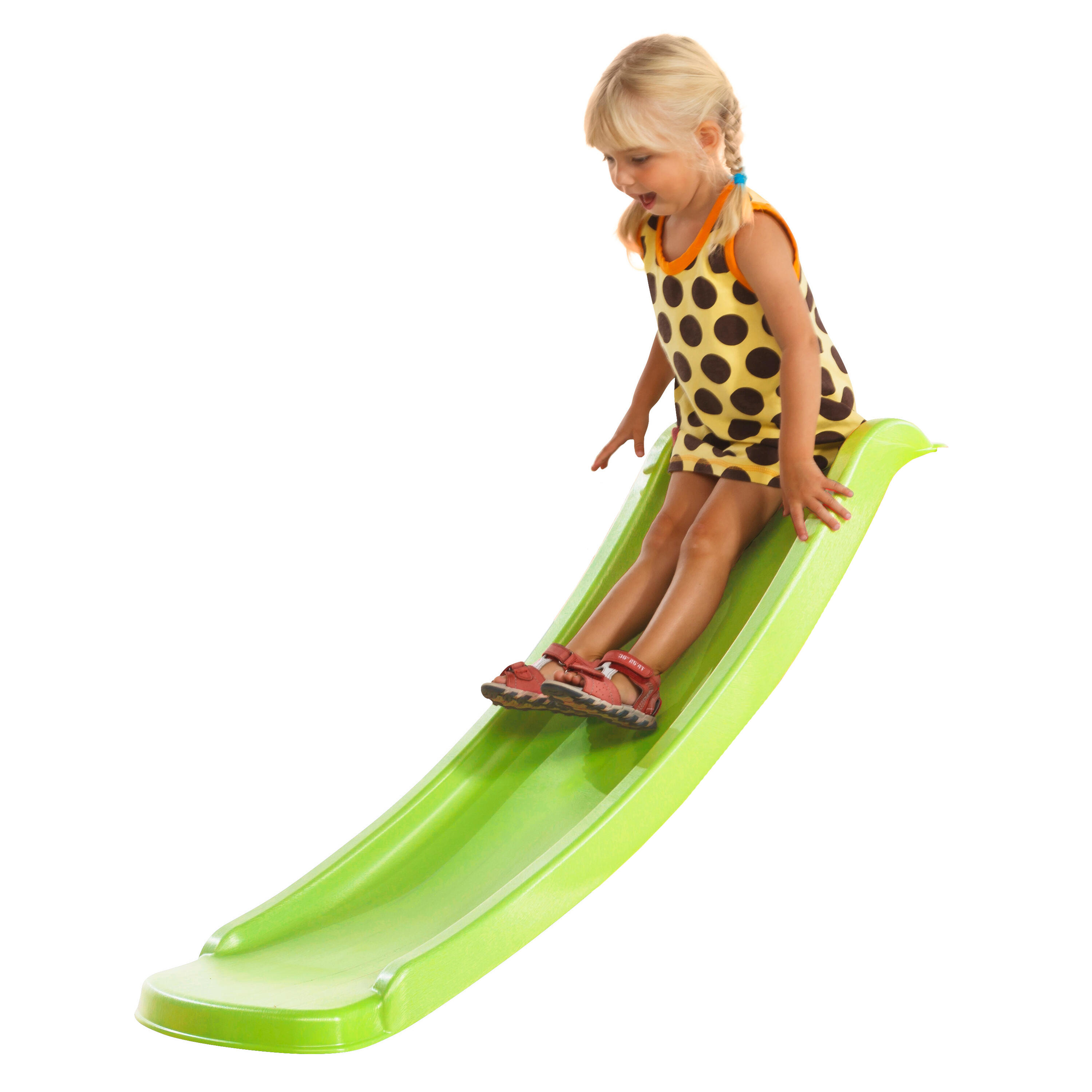 Toboggan 118 cm - Sky120 - Vert Citron 2/3