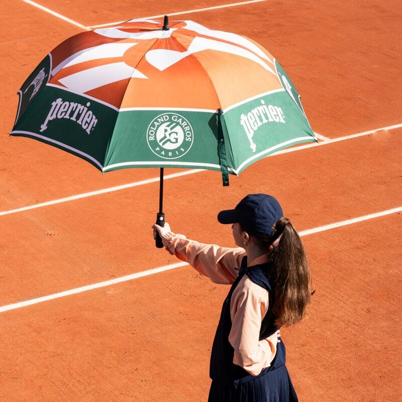 Parapluie Roland-Garros logo tricolore grand modèle - Multicolor