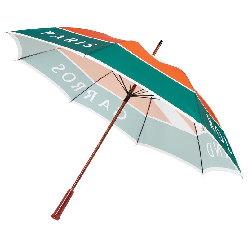 Parapluie Roland-Garros logo tricolore grand modèle - Multicolor