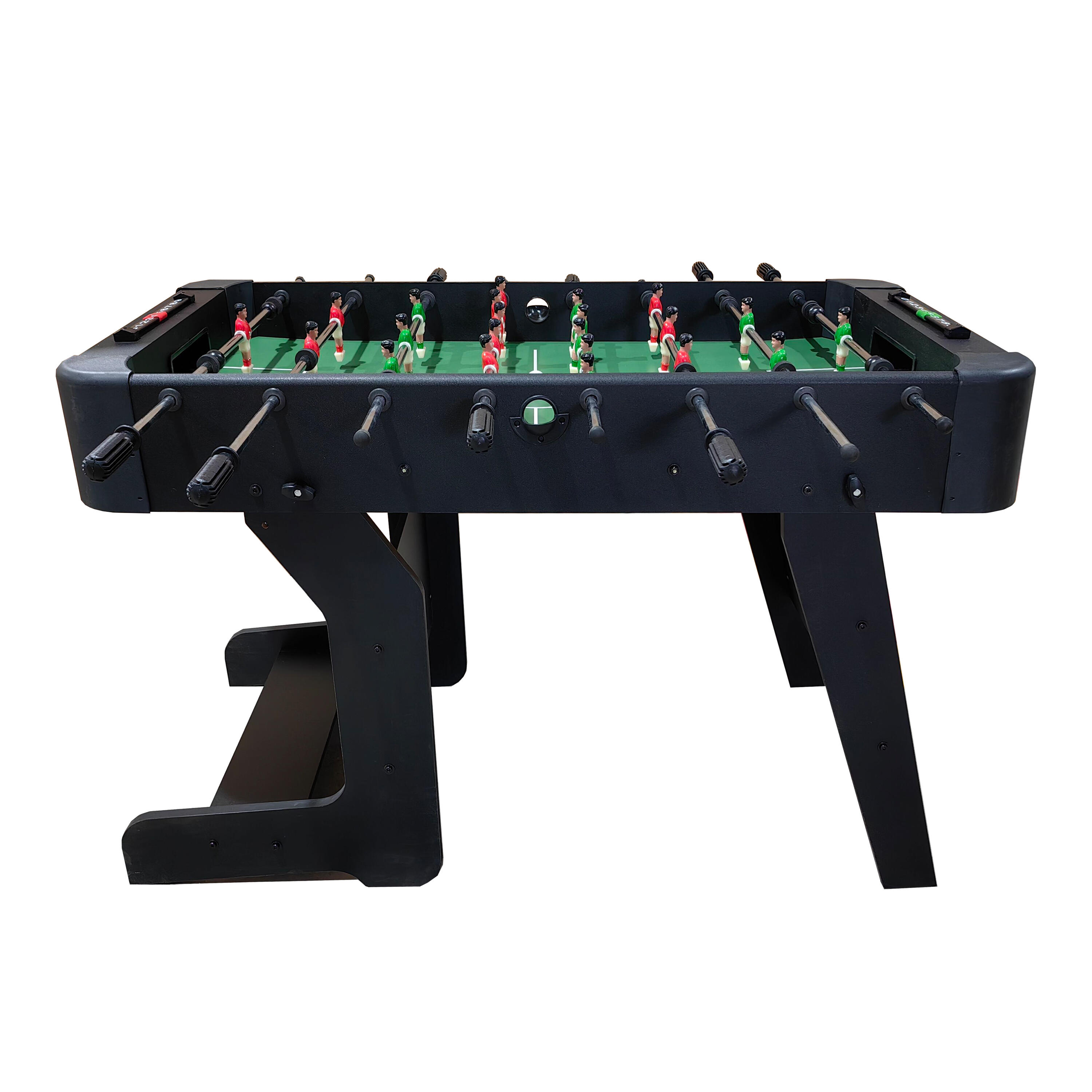 Futbolín plegable, Pliable Around The World, Negro 4/5
