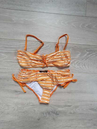 Tussen Particulieren - Oranje bikini Pieces maat S