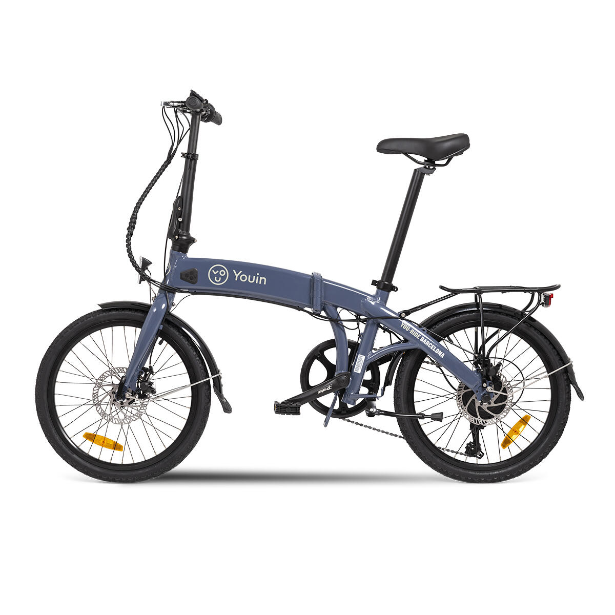 Bicicleta Elétrica Youin You-Ride Barcelona Cinzento