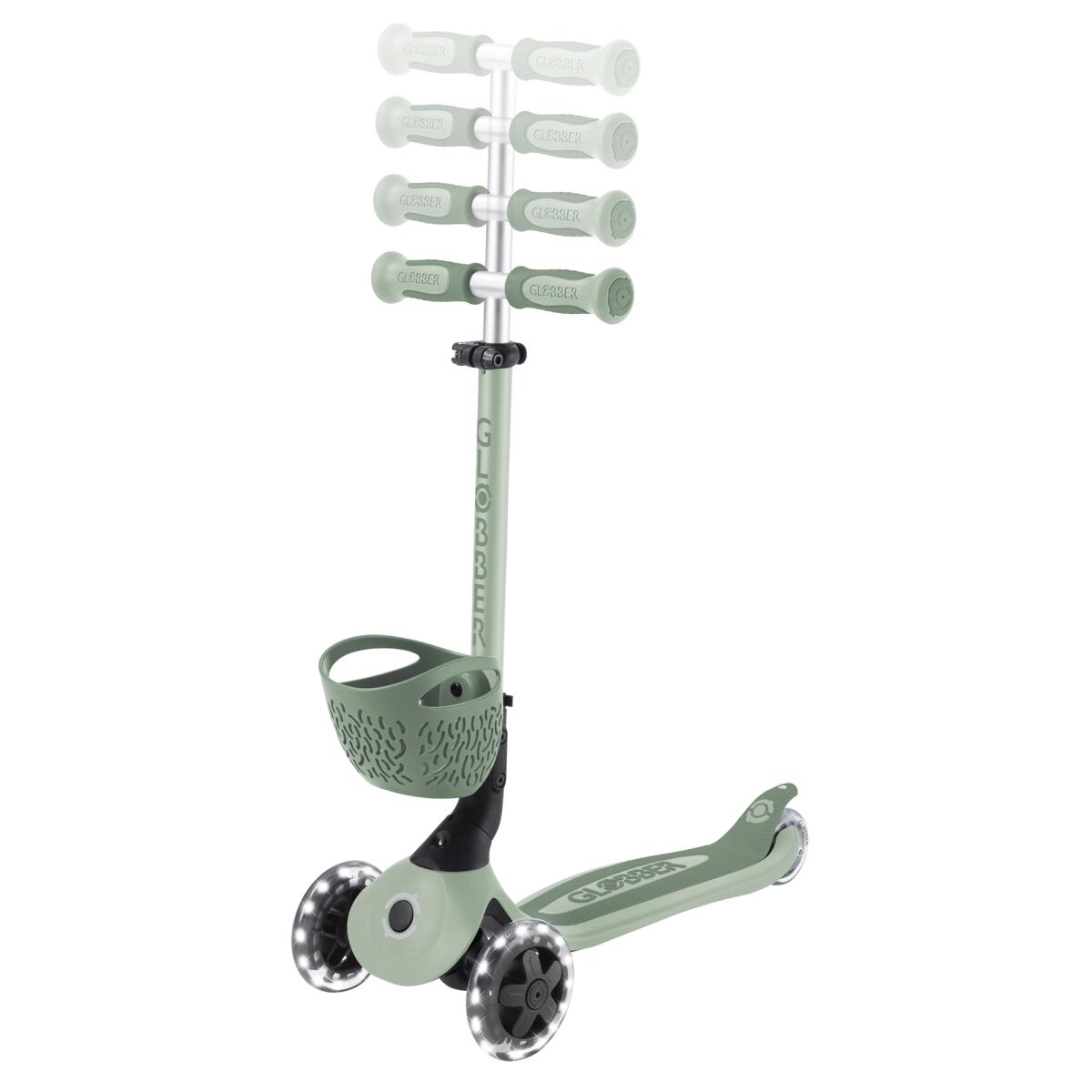 Trottinette évolutive GO-UP BABY 360 LIGHTS - Vert Sauge 5/7