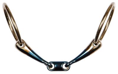 Watertrens dubbelgebroken- bit - sweet iron 20mm - 12.5cm