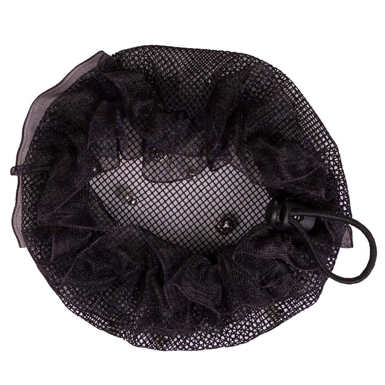 QHP Haarnet Twinkle - Zwart 3/3