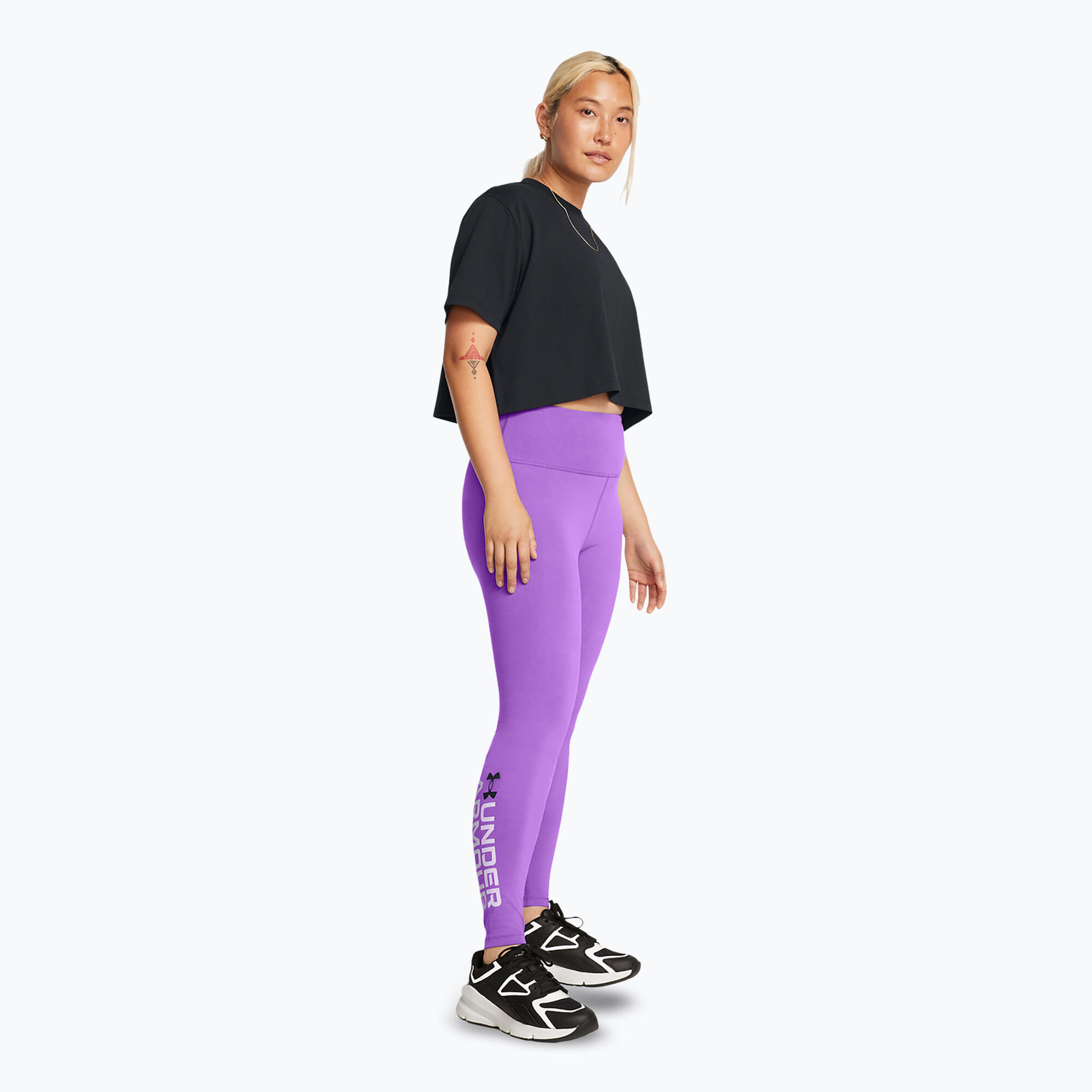 Leggings de treino feminino Under Armour Campus Graphic 2/5