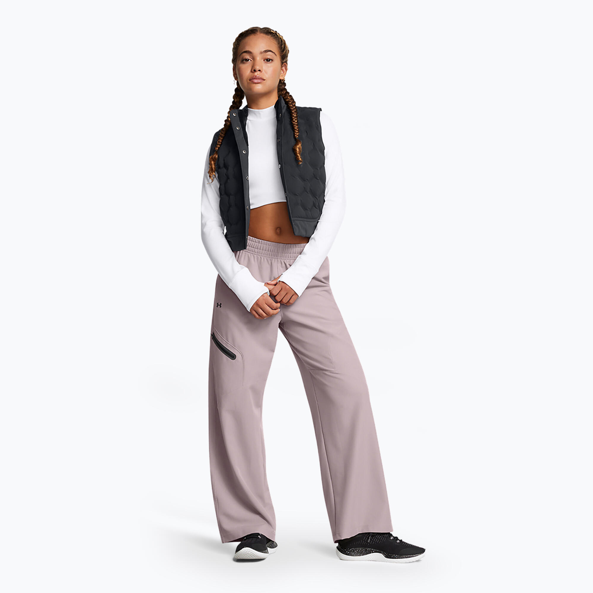Pantaloni a gamba larga in tessuto Under Armour Unstoppable 2/5