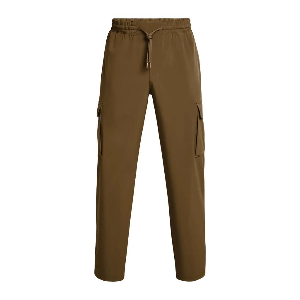 Mens Vibe Woven Regular Combat Trousers (Brown)
