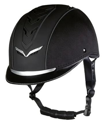 Elegancki kask jeździecki KYJ z modną dekoracją