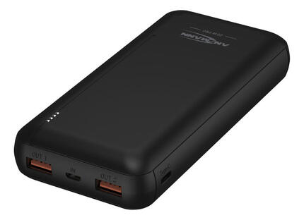 Ansmann Powerbank PB320PD 20000 mAh, USB-C PD i 2x USB-A QC3.0