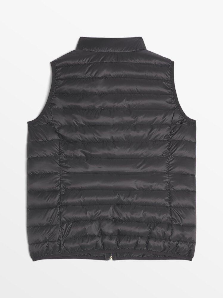 Piumino smanicato nero da donna TBS Naelisan 4/5