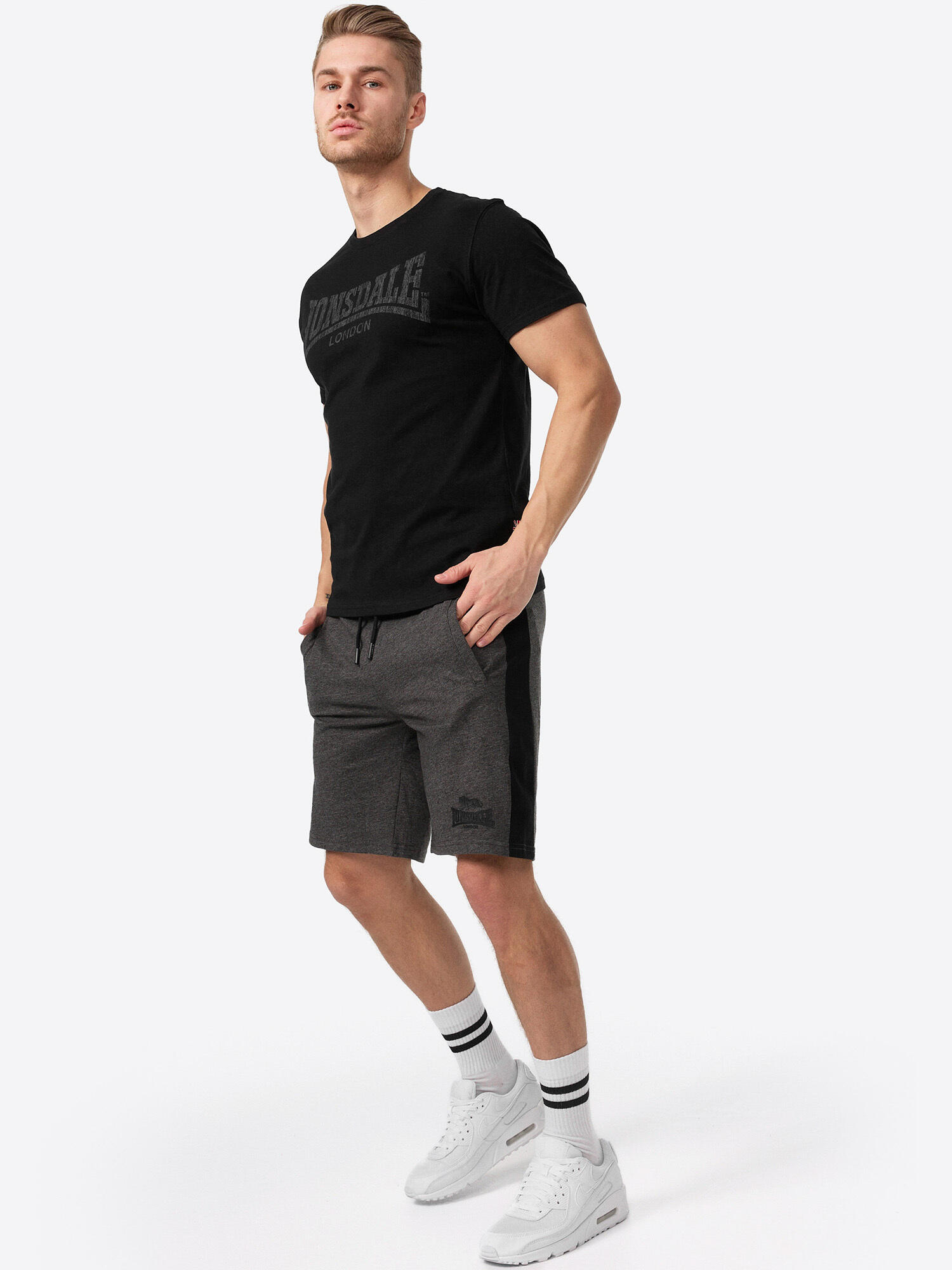 LONSDALE Herenshort regular fit ALVINGHAM 3/6