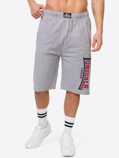 Bermudes et shorts pour homme Lonsdale Logo jam Gris