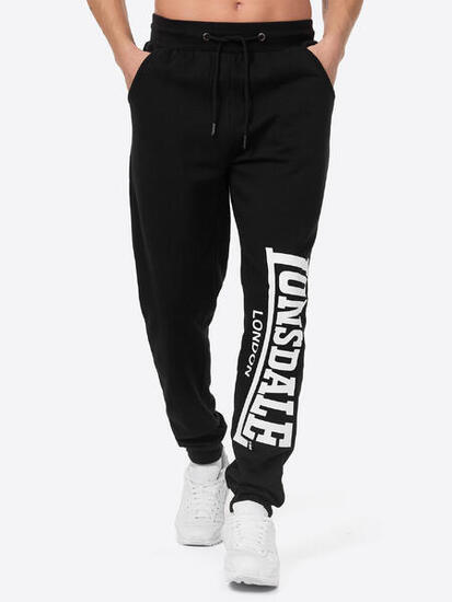 Pantaloni da jogging con grande logo Lonsdale