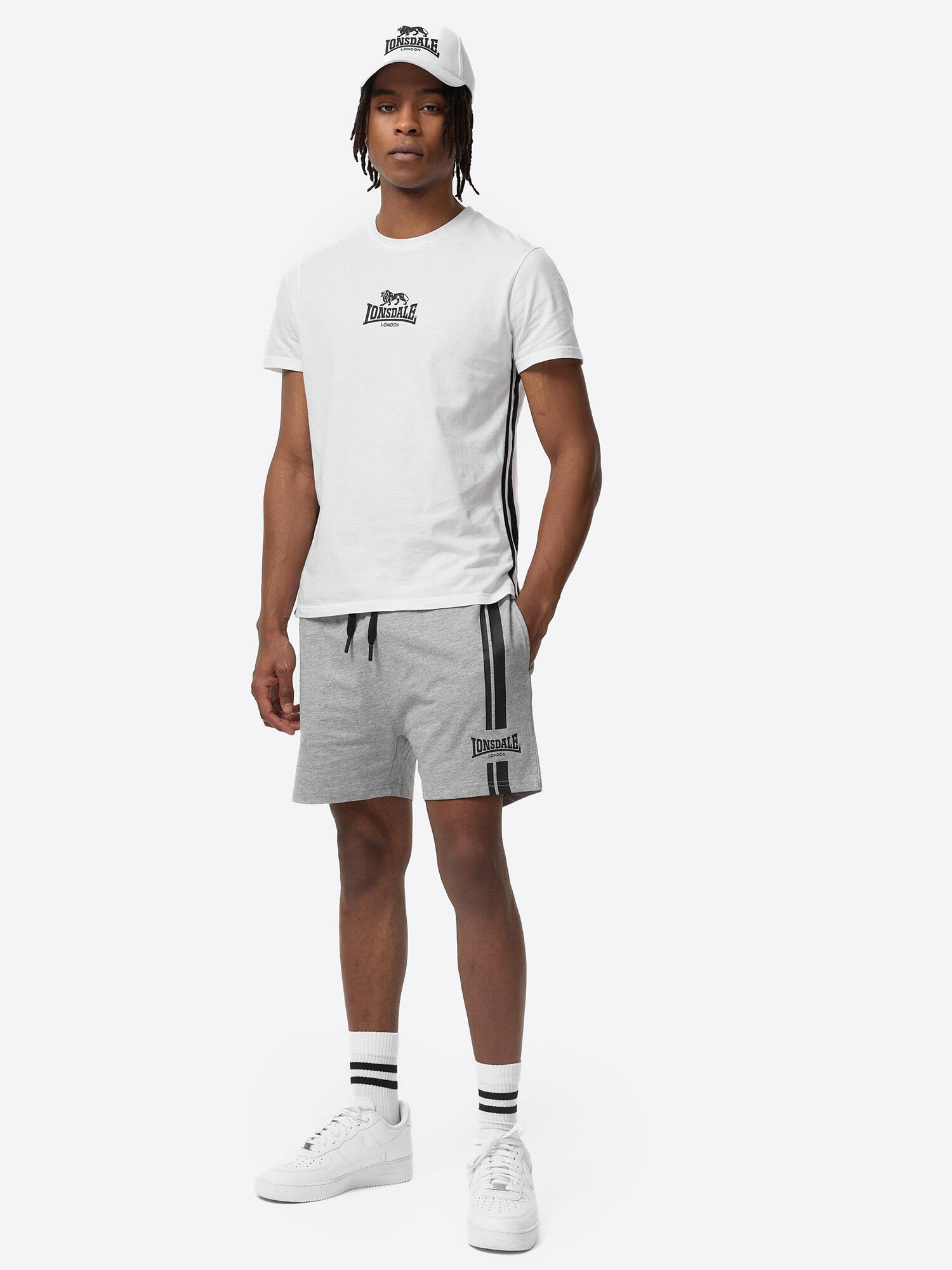 LONSDALE Herren Shorts normale Passform ARDCHARNICH 3/5