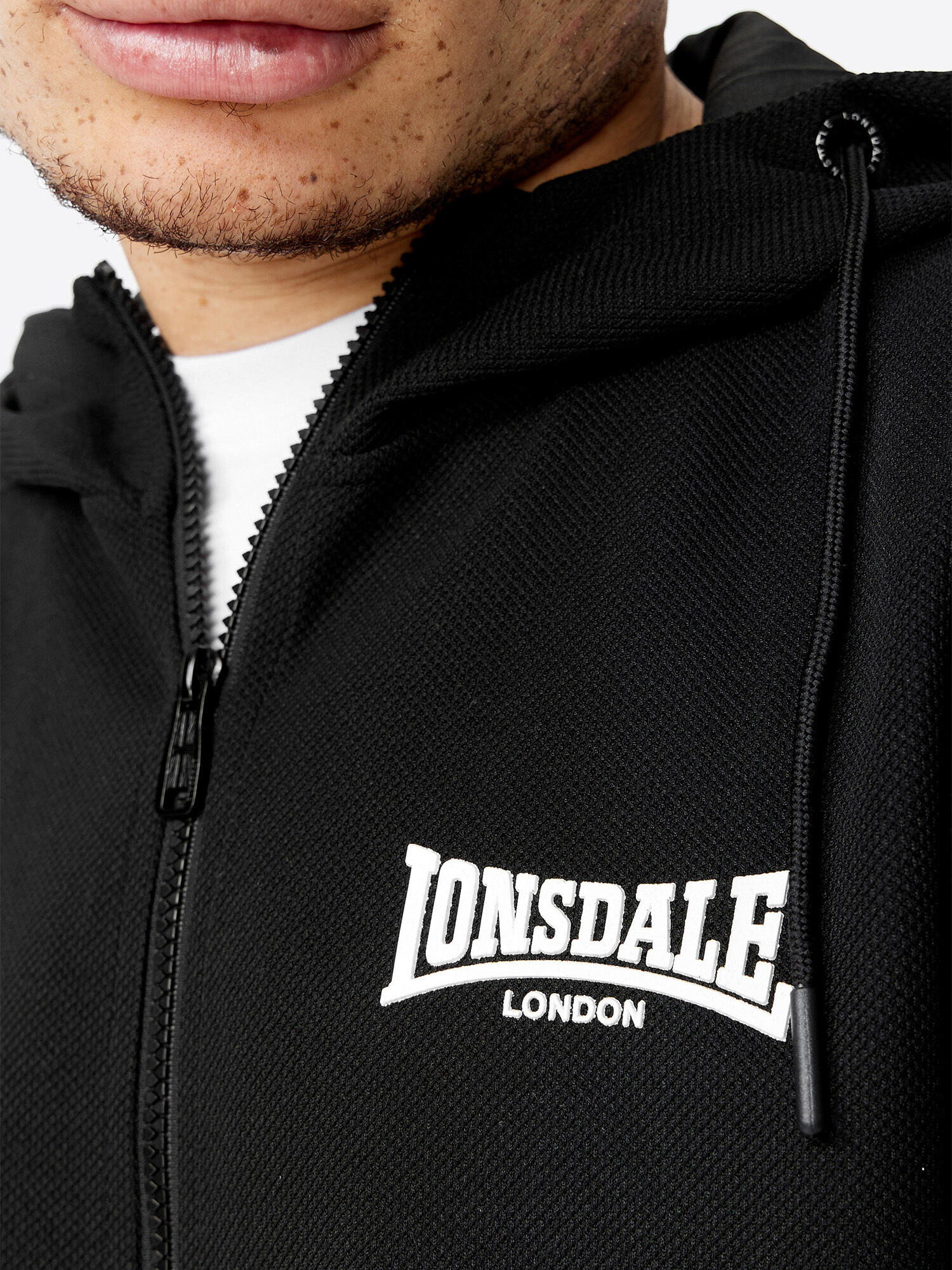 Fato de treino com capuz de ajuste regular Lonsdale Marthal 5/5