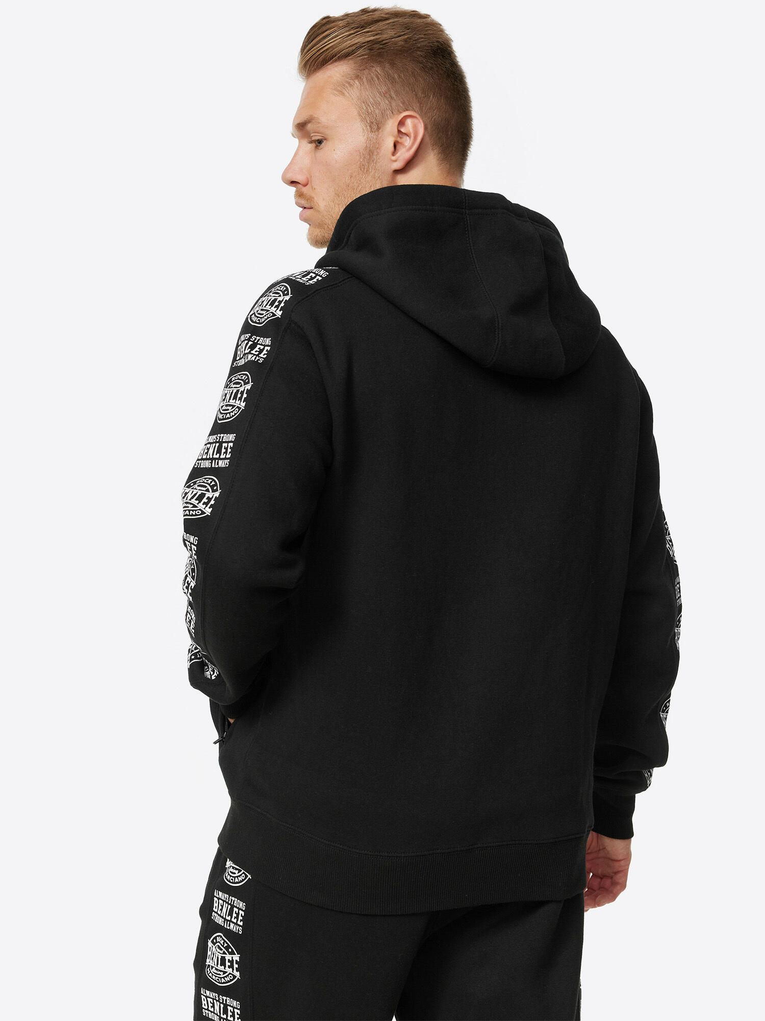 Sweatshirt à capuche avec fermeture éclair coupe classique Lonsdale Kempton 4/5
