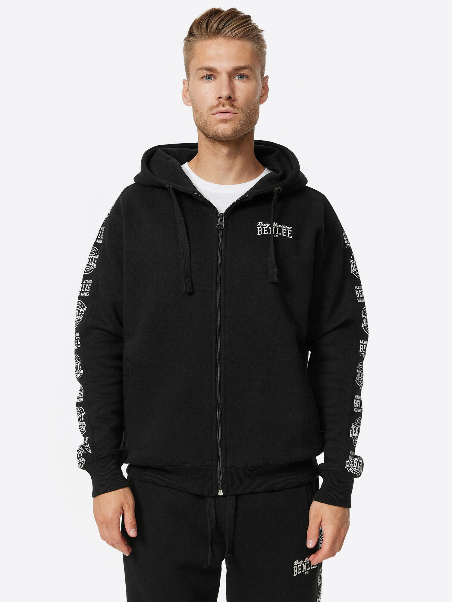 BENLEE Classic zip-up hooded sweatshirt Lonsdale Kempton