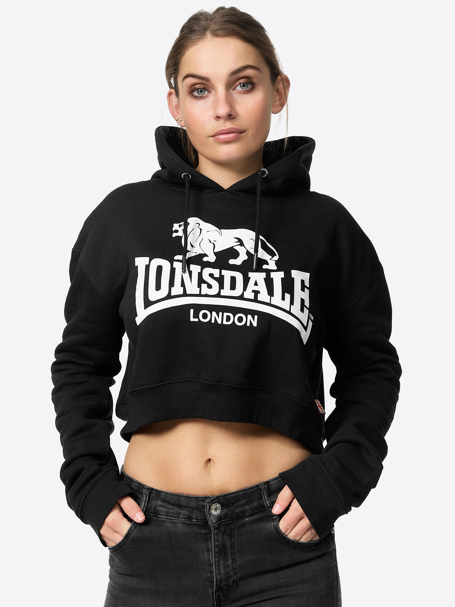 LONSDALE Felpa da donna con cappuccio Lonsdale Roxeth