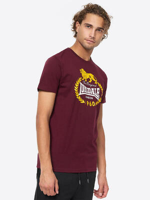 Lonsdale heren-t-shirt. regular fit dubbelpak ecclaw