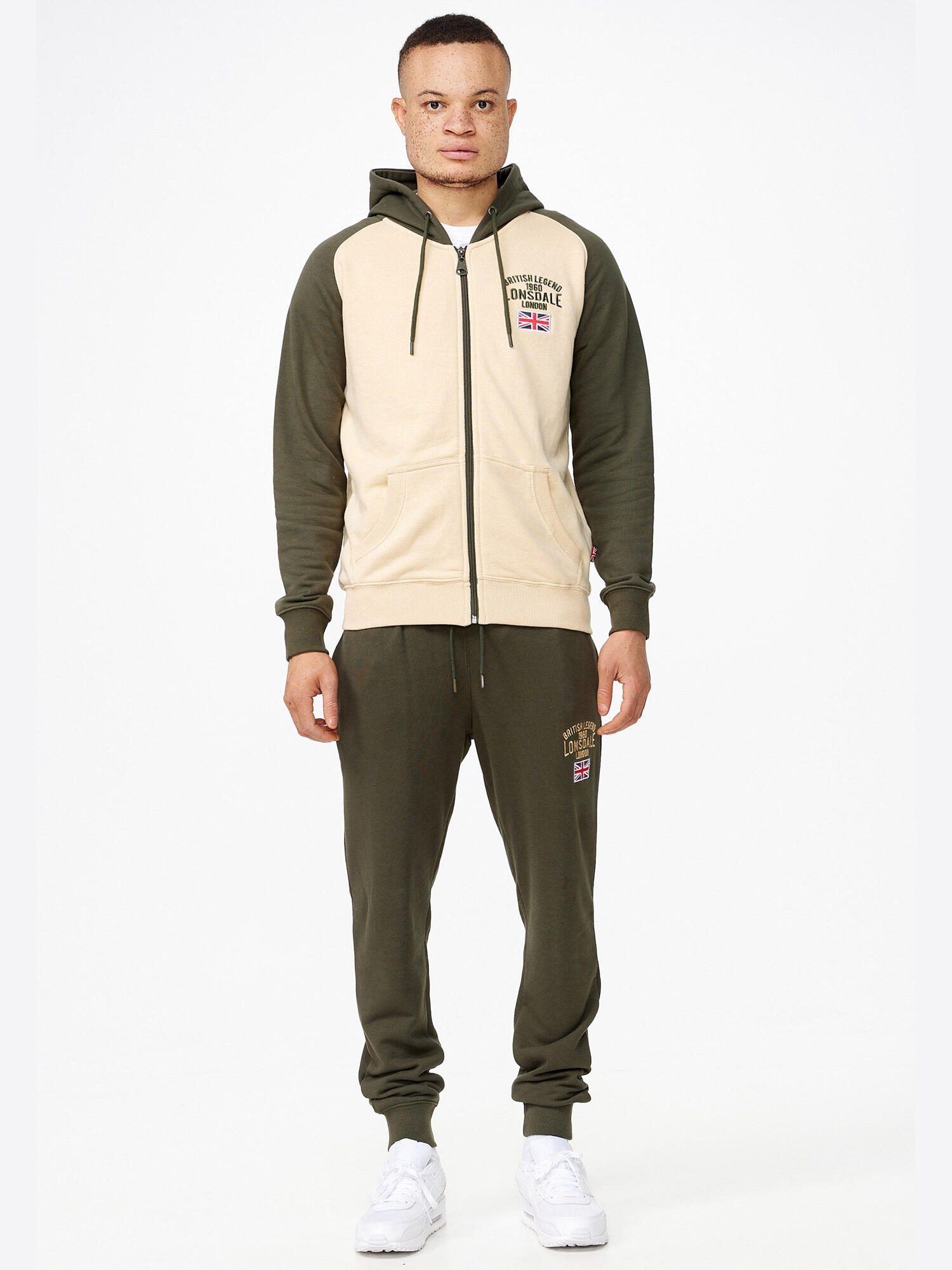 LONSDALE Felpa con cappuccio Lonsdale Stretton