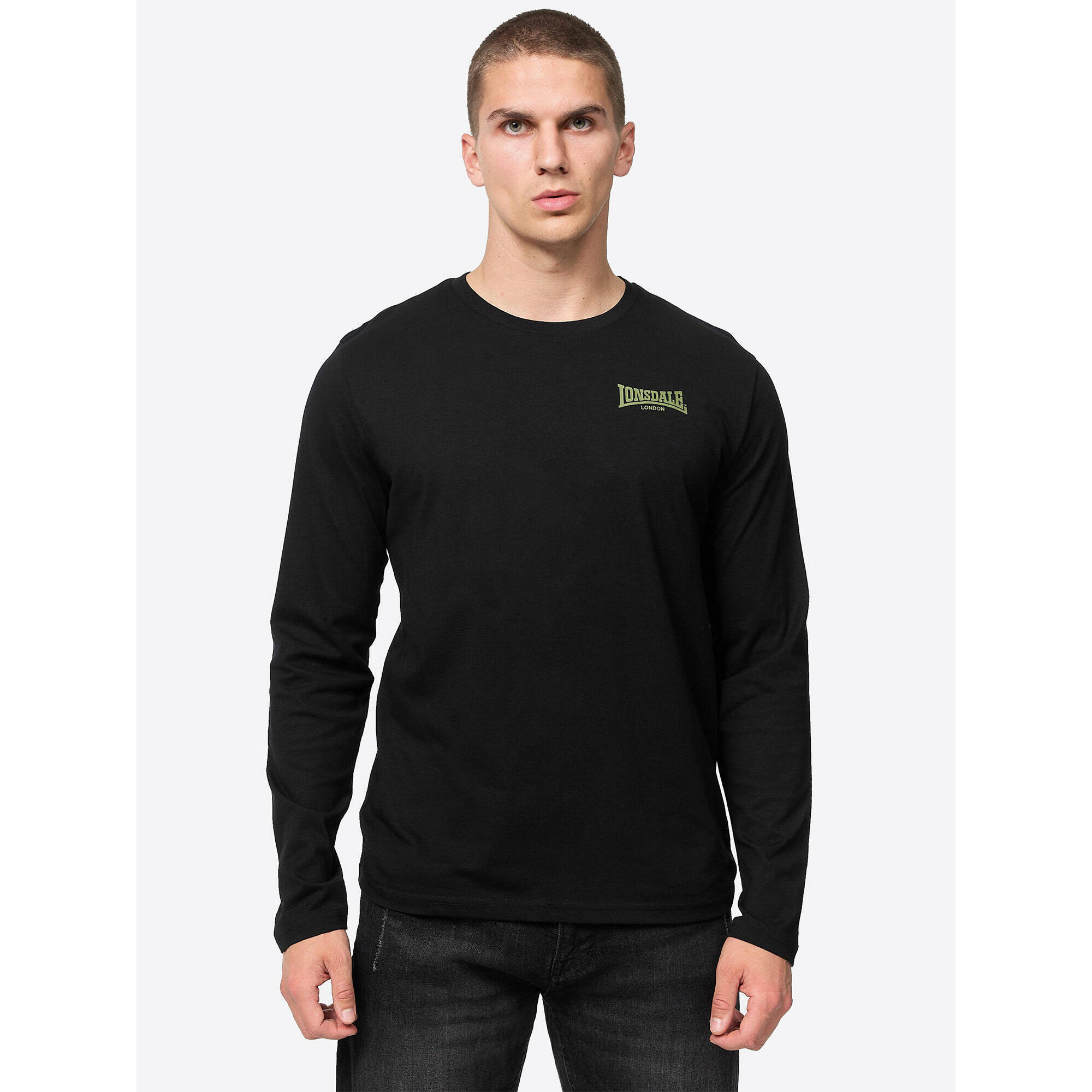 Lonsdale - T-shirt Manches Longues Lonsdale Ayrshire - T-shirt Manches Courtes - Marron|vert - 52 2xl - Decathlon