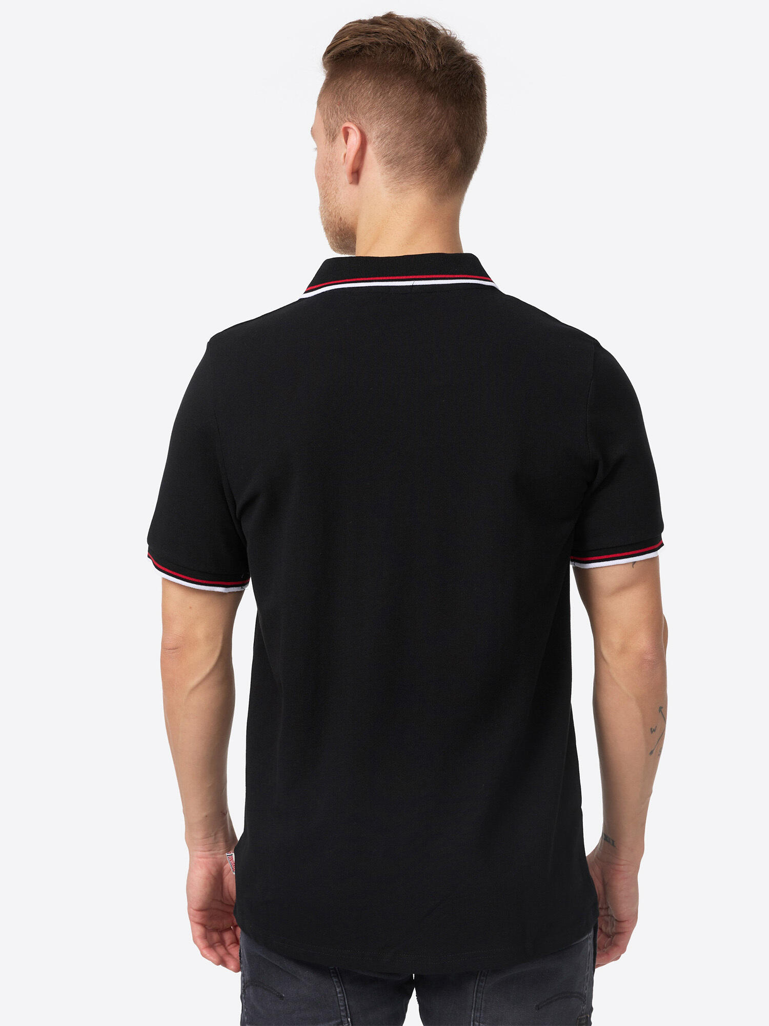 Polo pour homme Lonsdale lion Noir 4/5