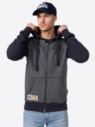 Sweatshirt à capuche zippé Lonsdale Slough