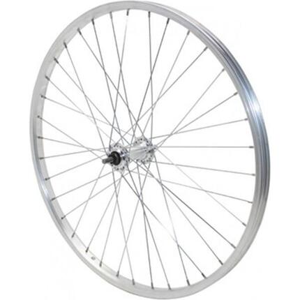 Roue de vélo VTT avant aluminium moyeu aluminium axe plein Velox