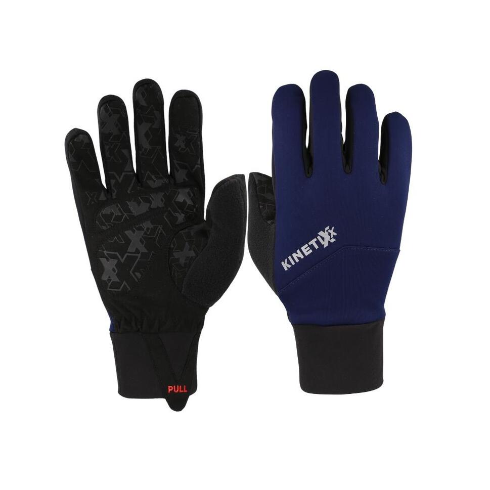Rękawiczki rowerowe zimowe unisex KINETIXX Logan black