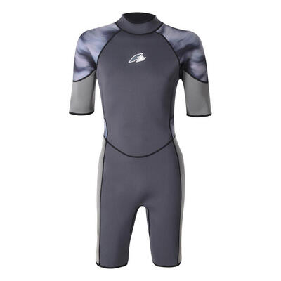 F2 Herren Neopren Anzug Wave Shorty 2.5 mm L Anthrazit 2024/25