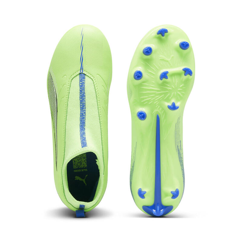 ULTRA 5 MATCH+ Bezšněrové kopačky FG/AG pro mládež PUMA