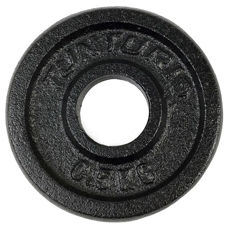 Disque musculation 0.50kg noir, la paire